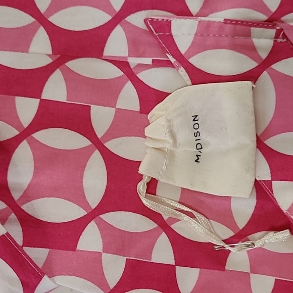 Madison Pink All-Weather Lightweight Coat with belt size Small - Picture 10 of 11